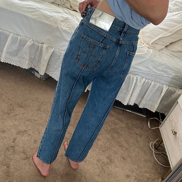 J.W. Anderson Chain Link Slim Fit Jeans - Picture 12 of 17